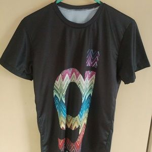 Glass jaw athletic fiber band tee